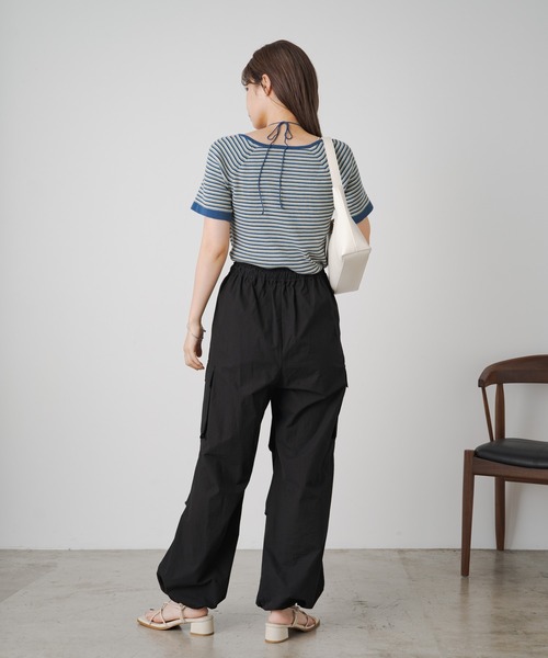 Kastane（カスタネ）の「アメスリTEE（Tシャツ/カットソー・レディース・オフホワイト/ブルー/オレンジ/アイボリー/ミント/サックスブルー・FREE）」の7枚目の写真