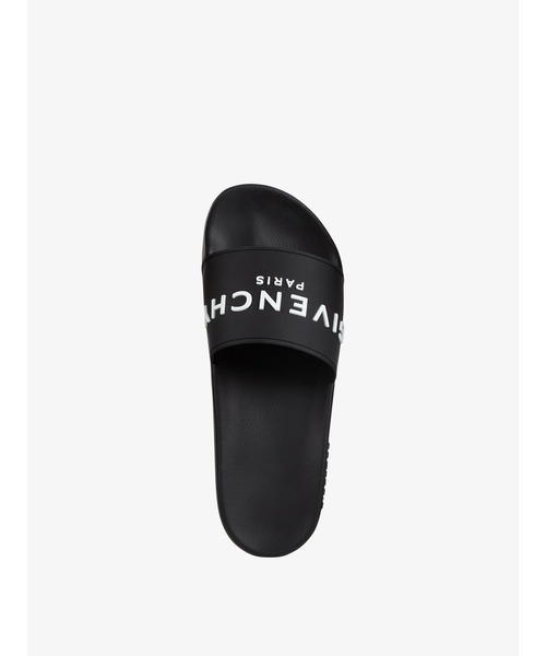 GIVENCHY（ジバンシイ）の「ブランドロゴ ラバーフラット サンダル（サンダル・メンズ・ブラック・44/40/39/41/42/43）」の2枚目の写真