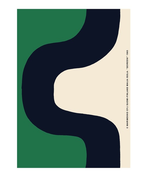marimekko（マリメッコ）の「Seireeni / Poster 50 x 70 cm