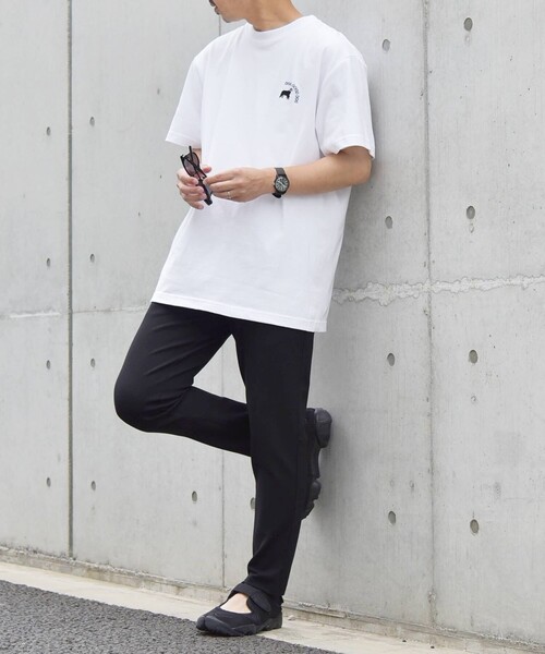 SHIPS any（シップス エニィ）の「SHIPS any: ワンポイント ロゴ 刺繍 ”GOOD DOG” Tシャツ◇（Tシャツ/カットソー・メンズ・ホワイト/ライトグレー/ブラック/ホワイト系・MEDIUM/LARGE/X-LARGE）」の17枚目の写真