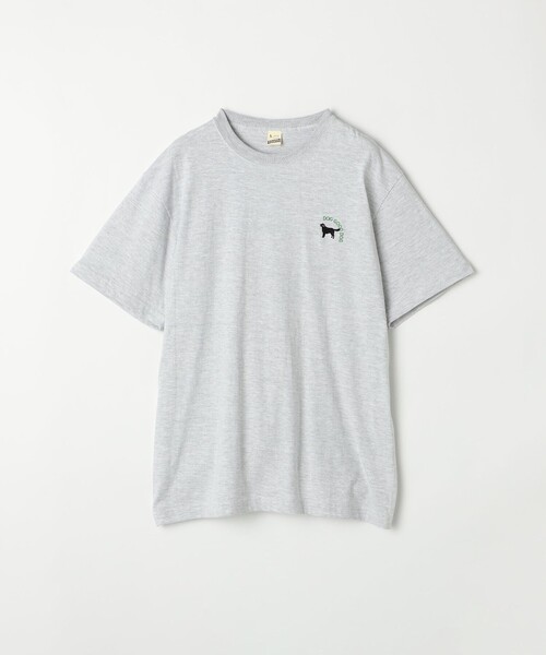 SHIPS any（シップス エニィ）の「SHIPS any: ワンポイント ロゴ 刺繍 ”GOOD DOG” Tシャツ◇（Tシャツ/カットソー・メンズ・ホワイト/ライトグレー/ブラック/ホワイト系・MEDIUM/LARGE/X-LARGE）」の11枚目の写真