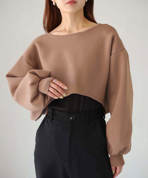 cheriella（シェリエラ）の「【cheriella】WEB限定マルチWAYカシュクールニットカーディガン（カーディガン/ボレロ・レディース・アイボリー/ライトグレー/ブラック/ブルー/グリーン/ブラウン・M）」の4枚目の写真