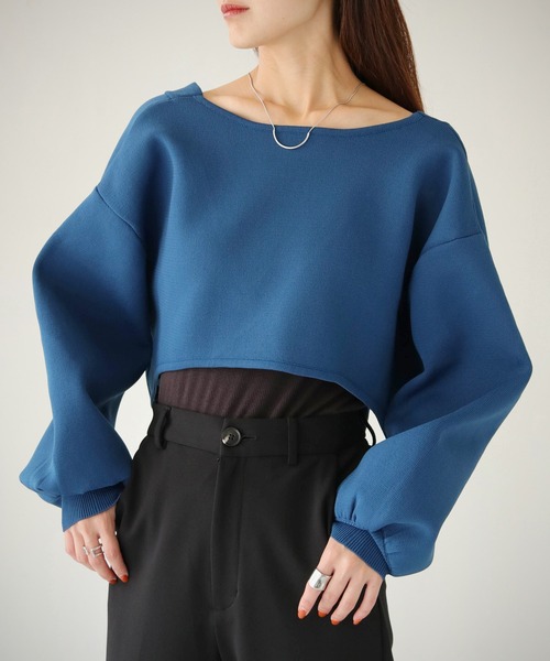 cheriella（シェリエラ）の「【cheriella】WEB限定マルチWAYカシュクールニットカーディガン（カーディガン/ボレロ・レディース・アイボリー/ライトグレー/ブラック/ブルー/グリーン/ブラウン・M）」の6枚目の写真