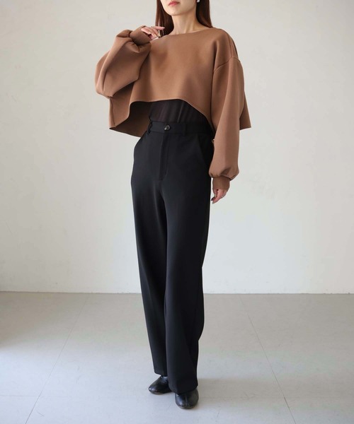 cheriella（シェリエラ）の「【cheriella】WEB限定マルチWAYカシュクールニットカーディガン（カーディガン/ボレロ・レディース・アイボリー/ライトグレー/ブラック/ブルー/グリーン/ブラウン・M）」の16枚目の写真