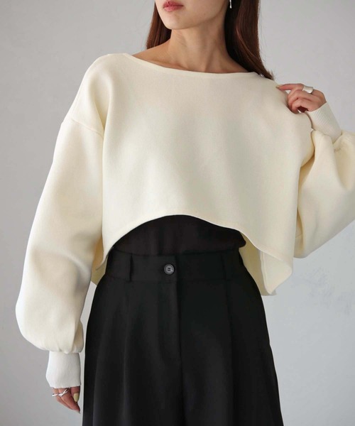 cheriella（シェリエラ）の「【cheriella】WEB限定マルチWAYカシュクールニットカーディガン（カーディガン/ボレロ・レディース・アイボリー/ライトグレー/ブラック/ブルー/グリーン/ブラウン・M）」の9枚目の写真