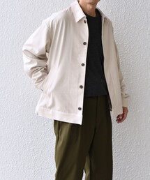 SHIPS any: 〈手洗い可能〉 ショート ブルゾン 24FW◇