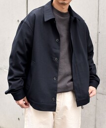 SHIPS any: 〈手洗い可能〉 ショート ブルゾン 24FW◇