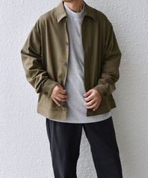 SHIPS any: 〈手洗い可能〉 ショート ブルゾン 24FW◇