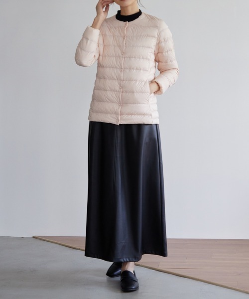 for/c（フォーシー）の「エコレザーフレアスカート【サスティナブル】（スカート・レディース・ブラック・M/L）」の10枚目の写真