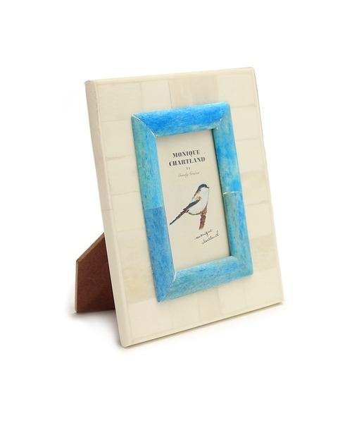 モニークチャートランドバイグッディグラムス フォトフレーム 写真立て ベージュ PHOTO FRAME AMUL（フォトフレーム）｜MONIQUE CHARTLAND by GOODY