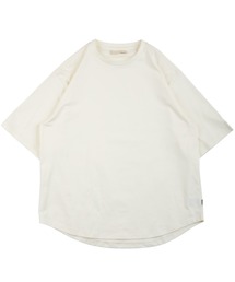 ワンポイントラウンドヘムビッグTシャツ
