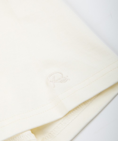 #Re:room（リルーム）の「ワンポイントラウンドヘムビッグTシャツ（Tシャツ/カットソー・メンズ・ベージュ/ダークグリーン/オフホワイト/ブラック・SMALL/MEDIUM）」の13枚目の写真