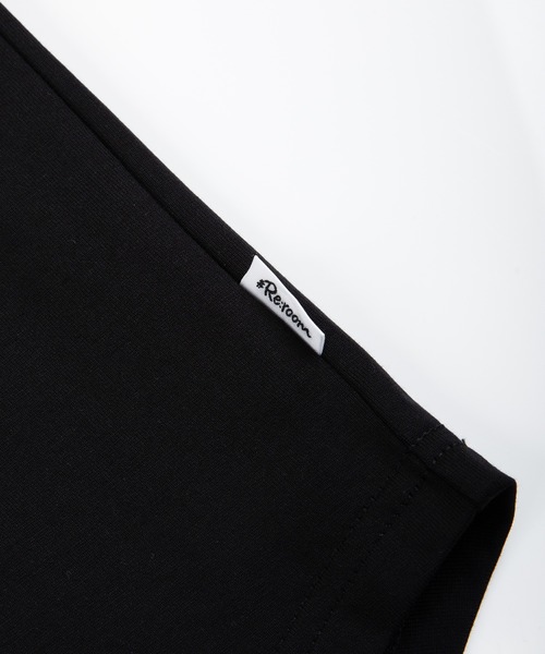 #Re:room（リルーム）の「ワンポイントラウンドヘムビッグTシャツ（Tシャツ/カットソー・メンズ・ベージュ/ダークグリーン/オフホワイト/ブラック・SMALL/MEDIUM）」の20枚目の写真