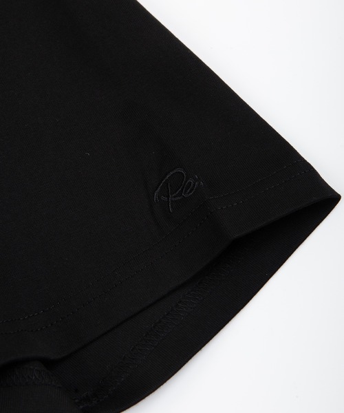 #Re:room（リルーム）の「ワンポイントラウンドヘムビッグTシャツ（Tシャツ/カットソー・メンズ・ベージュ/ダークグリーン/オフホワイト/ブラック・SMALL/MEDIUM）」の19枚目の写真