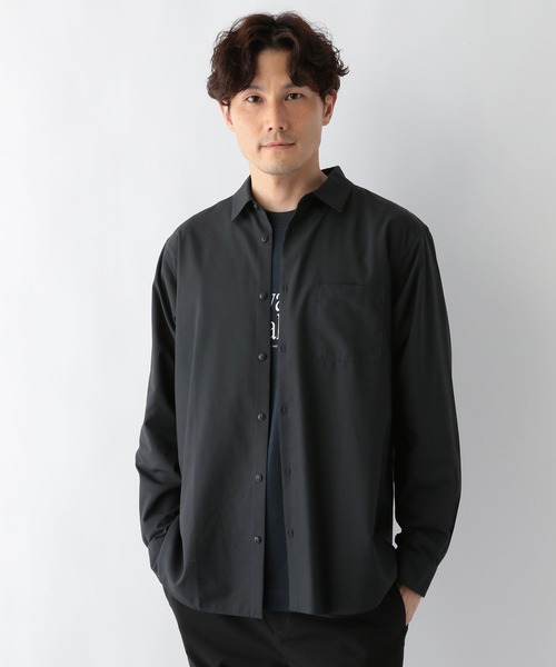 GLOBAL WORK（グローバルワーク）の「サラサマイージーケアシャツ