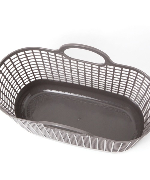 LAKOLE（ラコレ）の「やわらかランドリーバスケット(L) / 975131（ランドリーグッズ・レディース・チャコール・FREE）」の7枚目の写真