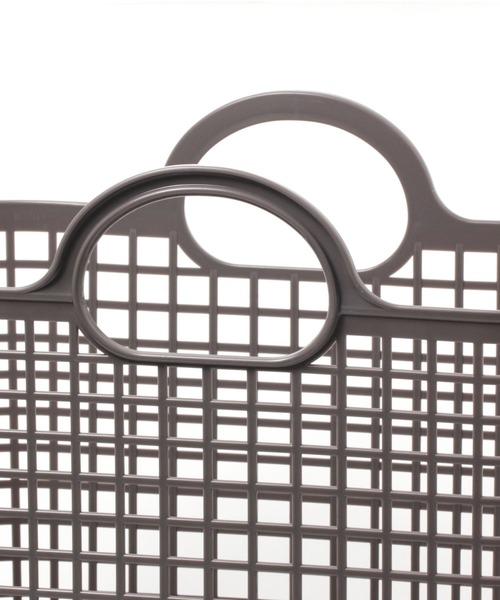 LAKOLE（ラコレ）の「やわらかランドリーバスケット(L) / 975131（ランドリーグッズ・レディース・チャコール・FREE）」の2枚目の写真