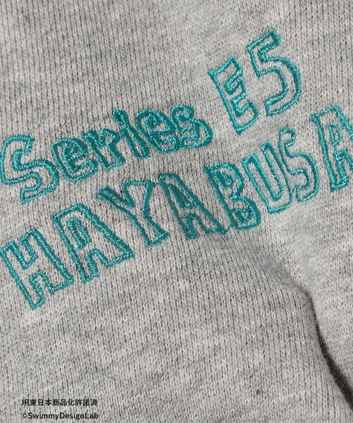 BEAMS mini(ビームスミニ)の「BEAMS mini / カンガルーポケット 刺繍 スウェット プルオーバー 23FW(90~150cm)(スウェット・キッズ・ライトグレー/ブルー系その他4/オレンジ・140/120/90/150/110/100/130)」の14枚目の写真