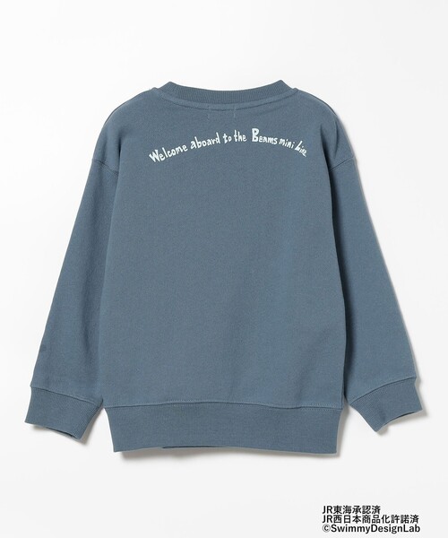 BEAMS mini(ビームスミニ)の「BEAMS mini / カンガルーポケット 刺繍 スウェット プルオーバー 23FW(90~150cm)(スウェット・キッズ・ライトグレー/ブルー系その他4/オレンジ・140/120/90/150/110/100/130)」の21枚目の写真