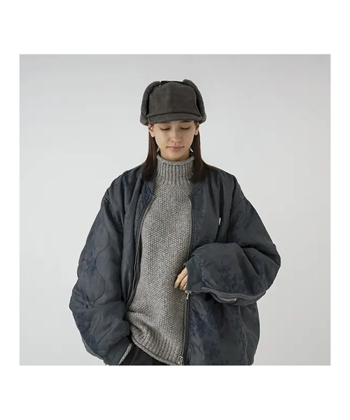 JOINT WORKS(ジョイントワークス)の「【SUBLiME/サブライム】2WAY FLIHGT CAP(キャップ・メンズ・チャコールグレー/カーキ/ブラック・FREE)」の4枚目の写真