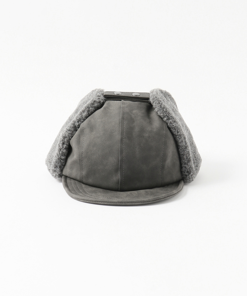 JOINT WORKS(ジョイントワークス)の「【SUBLiME/サブライム】2WAY FLIHGT CAP(キャップ・メンズ・チャコールグレー/カーキ/ブラック・FREE)」の8枚目の写真