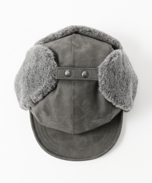 JOINT WORKS(ジョイントワークス)の「【SUBLiME/サブライム】2WAY FLIHGT CAP(キャップ・メンズ・チャコールグレー/カーキ/ブラック・FREE)」の11枚目の写真