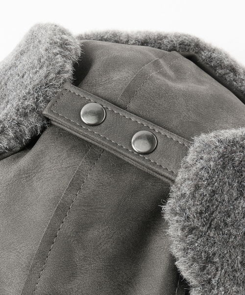 JOINT WORKS(ジョイントワークス)の「【SUBLiME/サブライム】2WAY FLIHGT CAP(キャップ・メンズ・チャコールグレー/カーキ/ブラック・FREE)」の13枚目の写真