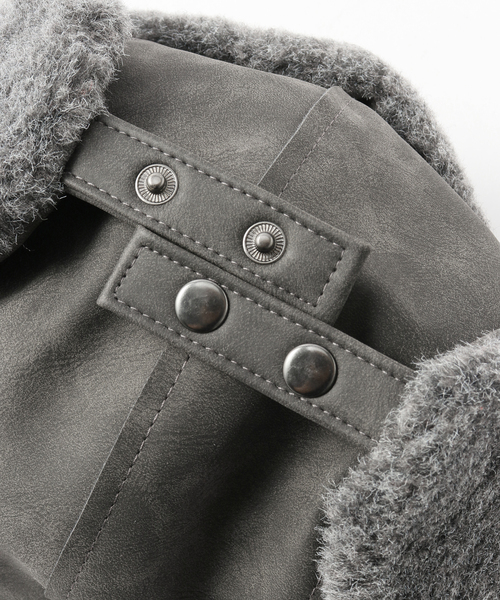 JOINT WORKS(ジョイントワークス)の「【SUBLiME/サブライム】2WAY FLIHGT CAP(キャップ・メンズ・チャコールグレー/カーキ/ブラック・FREE)」の14枚目の写真