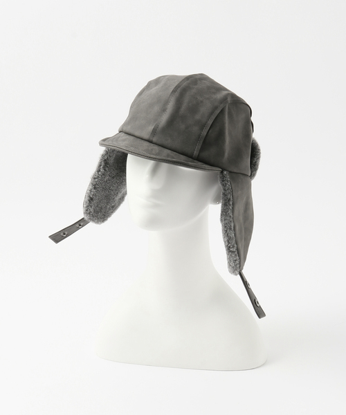 JOINT WORKS(ジョイントワークス)の「【SUBLiME/サブライム】2WAY FLIHGT CAP(キャップ・メンズ・チャコールグレー/カーキ/ブラック・FREE)」の15枚目の写真