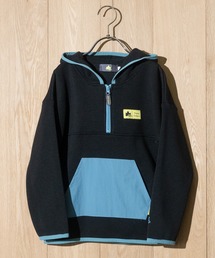 LOGOS（ロゴス）の「【30】〔LOGOS/ロゴス〕裏起毛 パイピング ハーフジップ プルオーバーパーカー（パーカー・キッズ）」