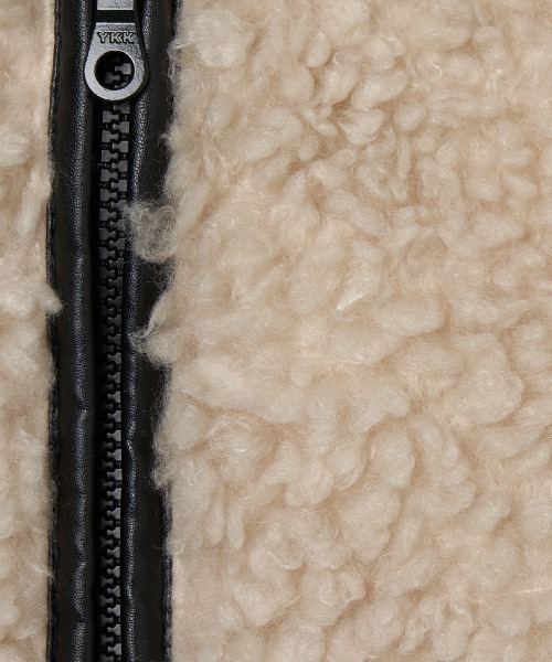 three dots（スリードッツ）の「エアリープードル ブルゾン（ブルゾン  