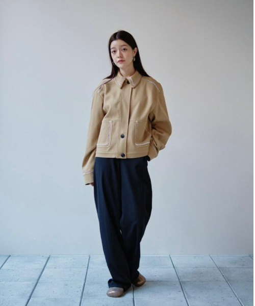 TODAYFUL ラッダーレスダブルフェイスブルゾン 36