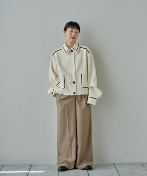 TODAYFUL ラッダーレスダブルフェイスブルゾン 36