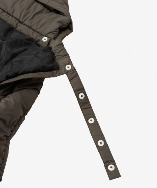 THE NORTH FACE（ザノースフェイス）の「THE NORTH FACE Baby Shell Blanket シェルブランケット（ベビー）（抱っこ紐/ベルトカバー/スリング・メンズ・カーキ/ブラック/ブラウン・FREE）」の8枚目の写真
