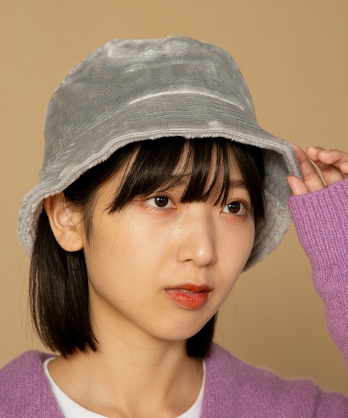 Champion（チャンピオン）の「【CHAMPION/チャンピオン】　シールボアバケットハット（ハット・メンズ・チャコールグレー/グレー/アイボリー/ブラウン/ブラック・FREE）」の16枚目の写真