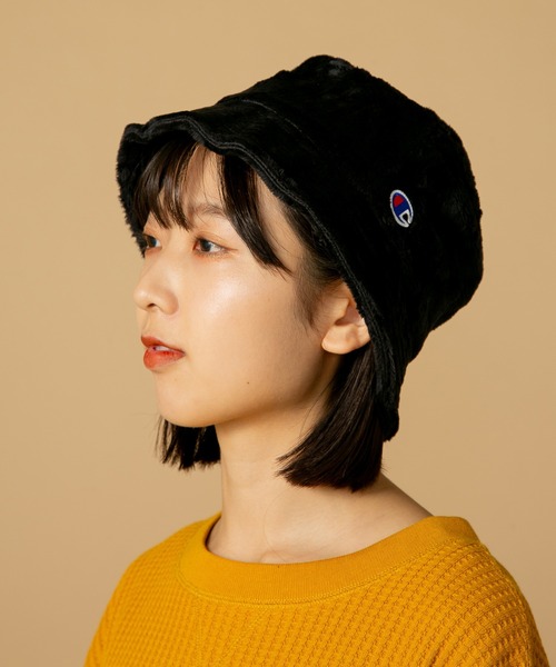 Champion（チャンピオン）の「【CHAMPION/チャンピオン】　シールボアバケットハット（ハット・メンズ・チャコールグレー/グレー/アイボリー/ブラウン/ブラック・FREE）」の7枚目の写真