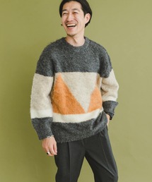ITEMS URBANRESEARCH | 『ユニセックス』ブークレモチーフニット(ニット/セーター)