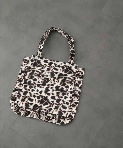 FREE'S MART（フリーズマート）の「◆フリルトート（トートバッグ・レディース・ブラック系その他/ベージュ系その他/ホワイト系その他・ﾌﾘ-）」の21枚目の写真