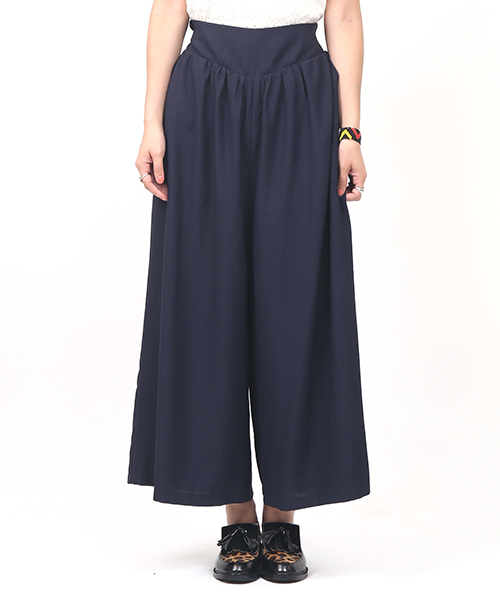 mystic（ミスティック）の「【mystic】 ｷﾞｬｻﾞｰｶﾞｳﾁｮﾊﾟﾝﾂ（その他パンツ・レディース・ブラック/ベージュ/ネイビー/キャメル・FREE）」の3枚目の写真