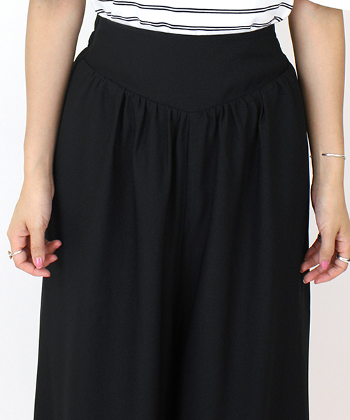 mystic（ミスティック）の「【mystic】 ｷﾞｬｻﾞｰｶﾞｳﾁｮﾊﾟﾝﾂ（その他パンツ・レディース・ブラック/ベージュ/ネイビー/キャメル・FREE）」の10枚目の写真