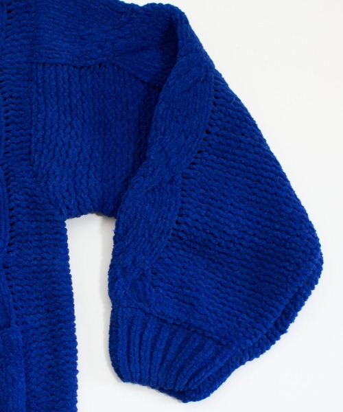 ALL ORDINARIES（オールオーディナリーズ）の「【LITTLE MARKET（リトルマーケット）】アラン編み モールヤーンニットカーディガン（ニット/セーター・レディース・ブルー/イエロー/グレー・FREE）」の17枚目の写真