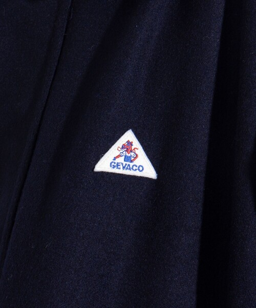 GEVACO（ゲバコ）の「【GEVACO/ゲバコ】メルトンミドルブルゾン ミドルコート（ブルゾン・メンズ・グレー/ブルー/ネイビー/カーキ・M/L）」の13枚目の写真