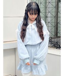 merry jenny | フリルフードワンピース(ワンピース)