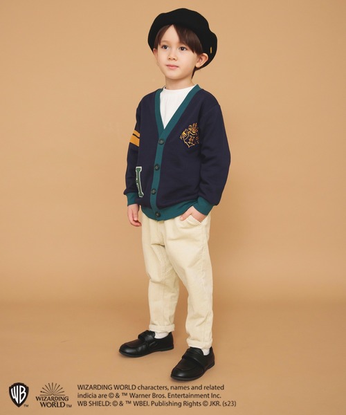 BRANSHES（ブランシェス）の「【ハリー・ポッター】branshes オリジナル／ホグワーツ　カーディガン（カーディガン/ボレロ・キッズ・エンジ/ネイビー・90/110/130/120/140/100/150）」の5枚目の写真