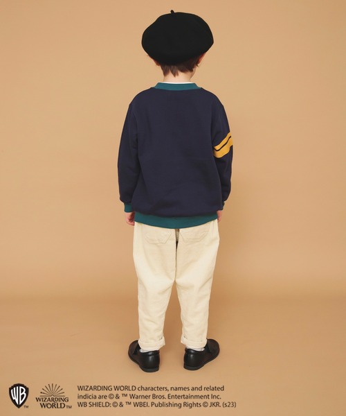 BRANSHES（ブランシェス）の「【ハリー・ポッター】branshes オリジナル／ホグワーツ　カーディガン（カーディガン/ボレロ・キッズ・エンジ/ネイビー・90/110/130/120/140/100/150）」の6枚目の写真