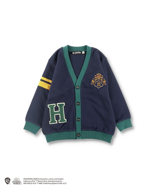 BRANSHES（ブランシェス）の「【ハリー・ポッター】branshes オリジナル／ホグワーツ　カーディガン（カーディガン/ボレロ・キッズ・エンジ/ネイビー・90/110/130/120/140/100/150）」の7枚目の写真