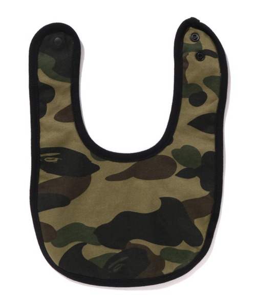 A BATHING APE(アベイシングエイプ)の「1ST CAMO COLLEGE BABY GIFT SET KB(ベビーギフト・キッズ・イエロー/グリーン・80/70)」の7枚目の写真
