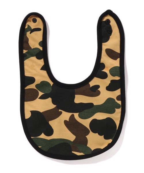 A BATHING APE(アベイシングエイプ)の「1ST CAMO COLLEGE BABY GIFT SET KB(ベビーギフト・キッズ・イエロー/グリーン・80/70)」の8枚目の写真