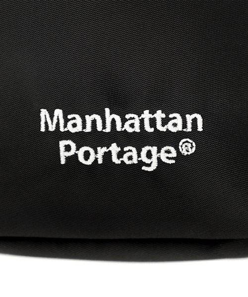 Manhattan Portage（マンハッタンポーテージ）の「St. George Drawstring Matte twill（ショルダーバッグ・メンズ・ブラック・X-SMALL）」の9枚目の写真