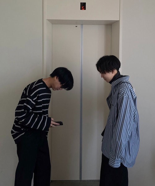 WYM LIDNM（ウィム バイ リドム）の「長袖シャツ（シャツ/ブラウス